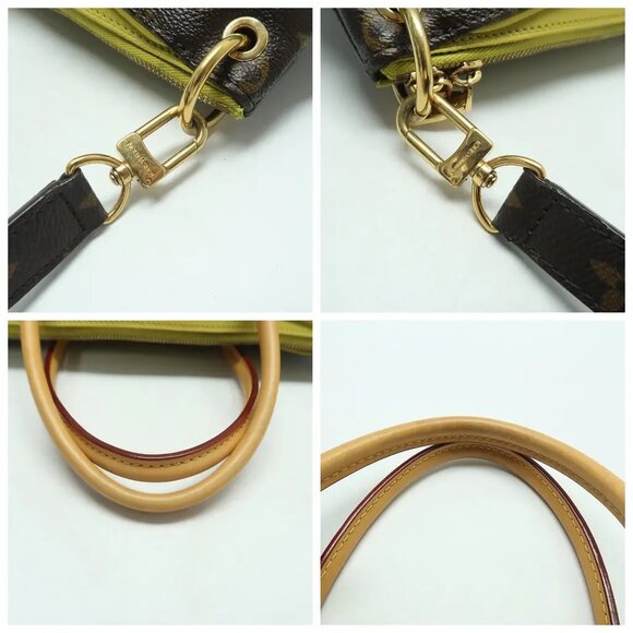 Louis Vuitton Pallas Brown Monogram Canvas Satchel 1130-052825 - Picture 8 of 12